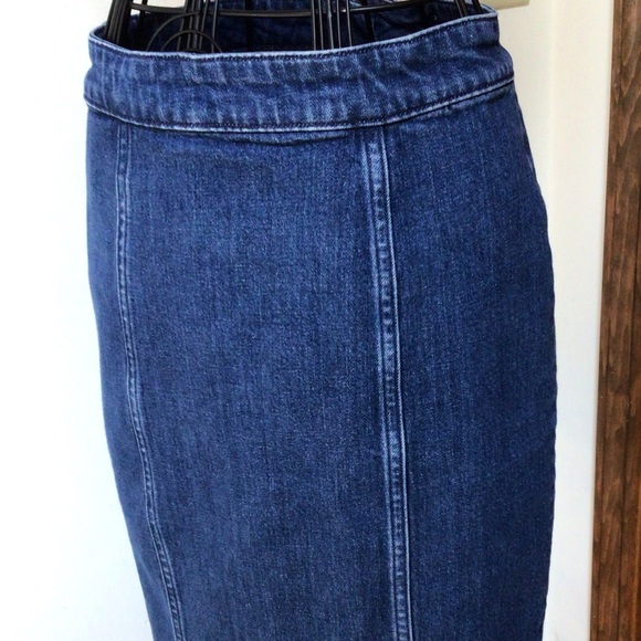 J crew denim pencil skirt, 27 - Picture 6 of 11